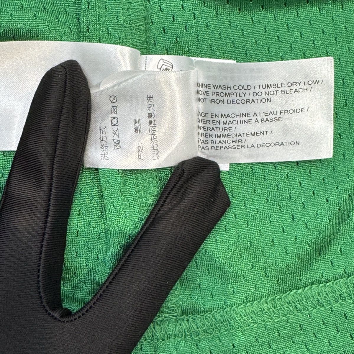 Chrome Hearts CHROME HEARTS Mesh Jersey Long Sleeve Tee GREEN Size US L / EU 52-54 / 3 - 10 Thumbnail