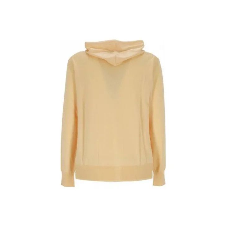 Vivienne Westwood o1y0525 Logo Hooded Cardigan in Light Yellow Size US M / EU 48-50 / 2 - 2 Thumbnail