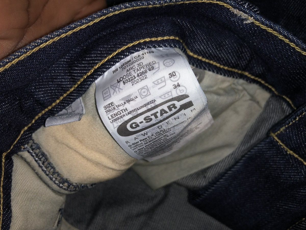 G-Star G-Star RAW GS01 Wash Distressed Denim - Size 30 Size US 30 / EU 46 - 3 Thumbnail