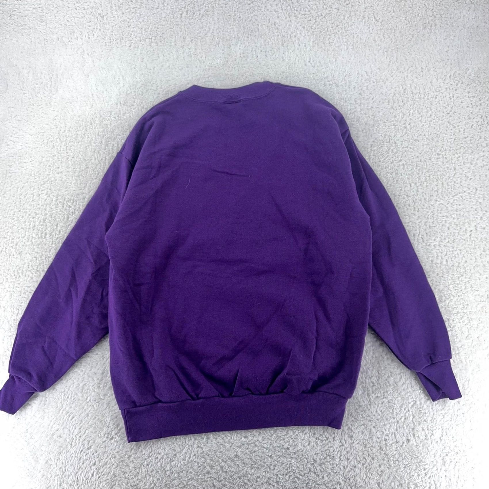 Vintage VINTAGE San Francisco California Sweatshirt Mens M Purple Graphic Print Pullover City Retro University 90s 80s Size US M / EU 48-50 / 2 - 3 Thumbnail