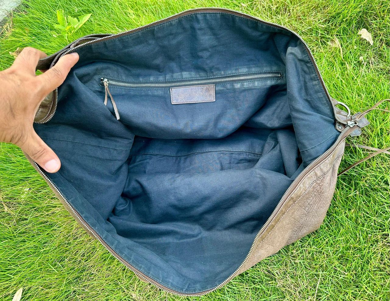 Balenciaga Authentic Balenciaga Motocross Classic Courier XL Hobo Bag Size ONE SIZE - 6 Thumbnail