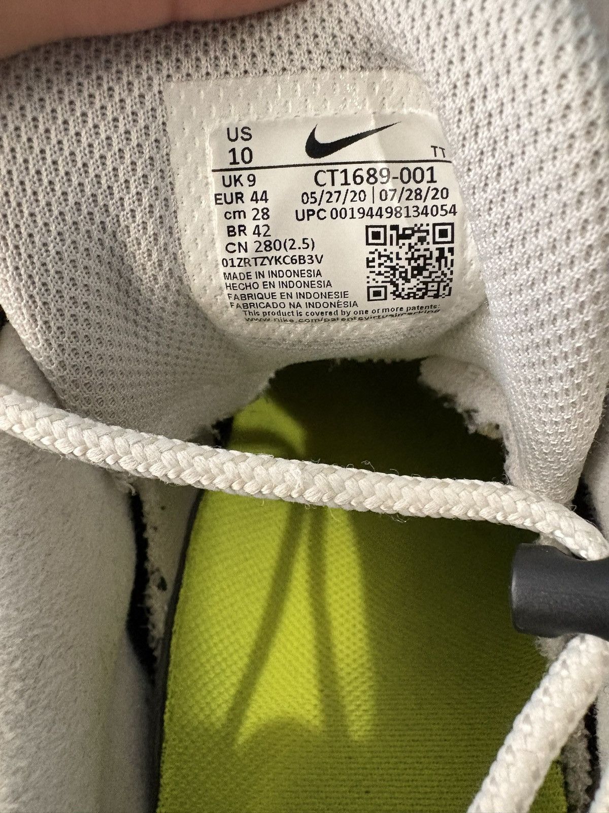 Nike Nike air max 95 neon 2020 Size US 10 / EU 43 - 6 Thumbnail