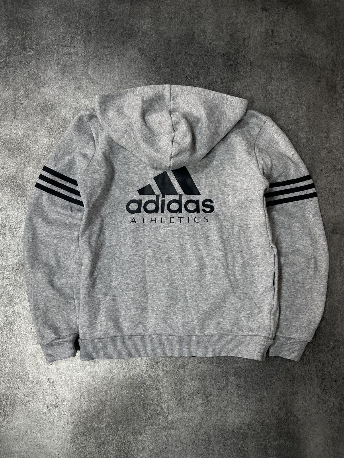 Adidas 🔥Offers🔥Adidas Hoodie Zip Streetwear Big Logo Size XS / US 0-2 / IT 36-38 - 1 Thumbnail