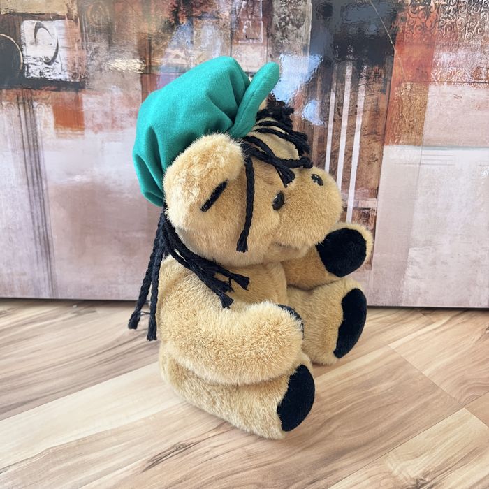 Vintage 90s Grateful Dead Rasta Bear Plush Toy Figure Steven Smith