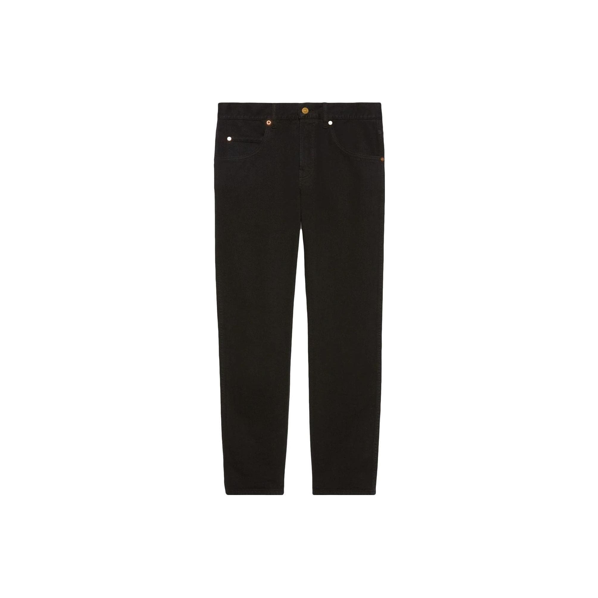 Gucci Gucci Horsebit Black Denim Jeans Size 30 Size US 30 / EU 46 - 1 Thumbnail