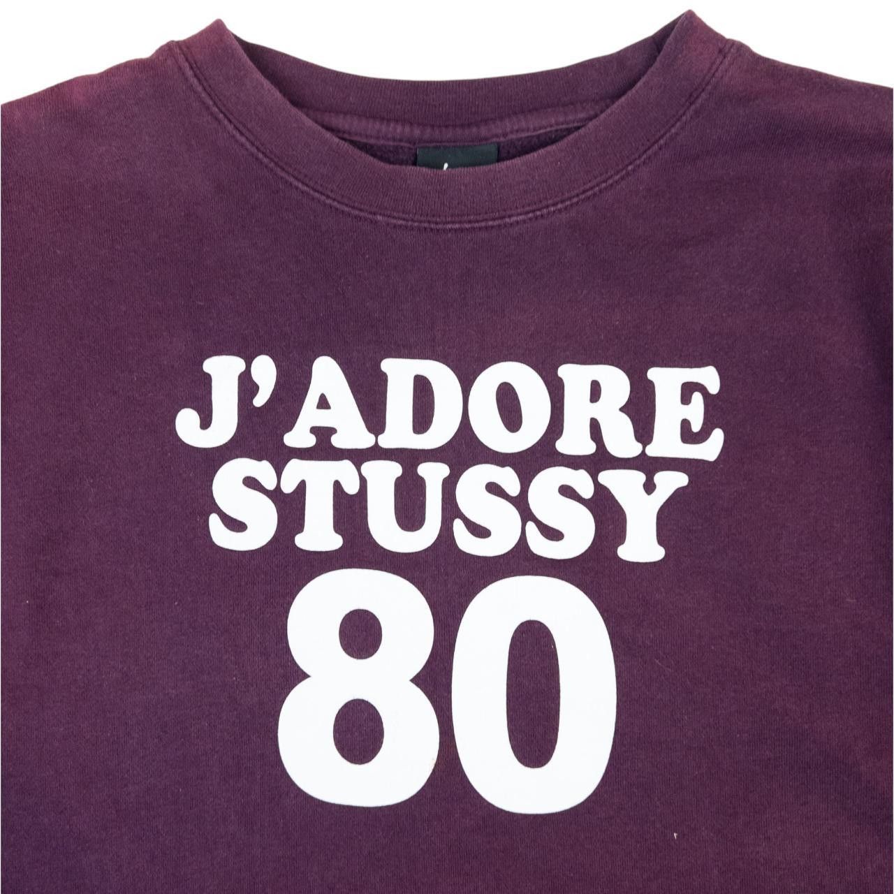 Stussy Vintage Stussy J'adore Sweatshirt Size M Size US M / EU 48-50 / 2 - 3 Thumbnail