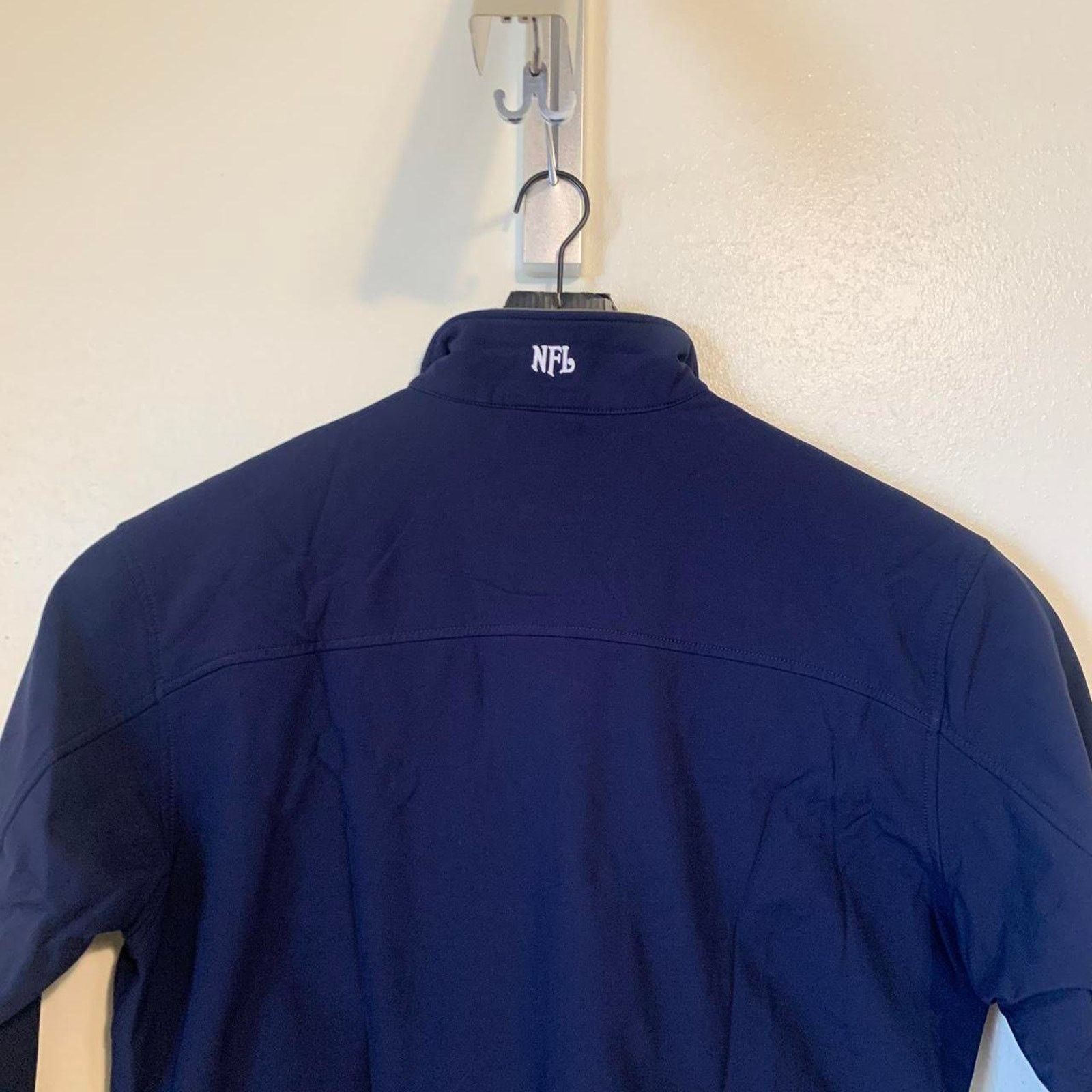 NFL NFL Seattle Seahawks Navy and Grey Jacket Size US XL / EU 56 / 4 - 5 Thumbnail