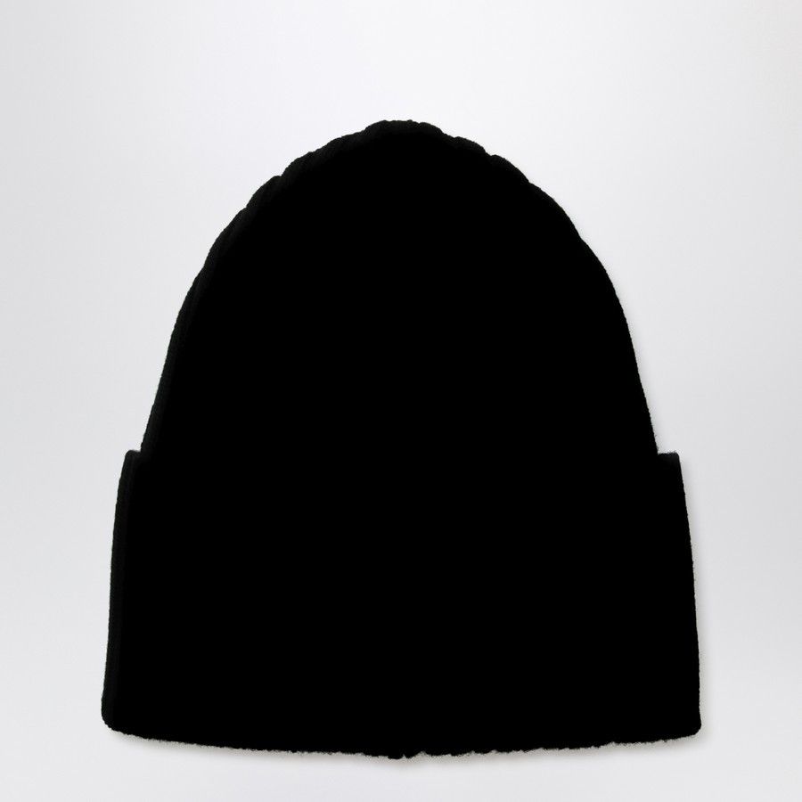 Off-White o1d2blof0924 Size: OS / Wool Cap With Logo in Black Size ONE SIZE - 2 Thumbnail
