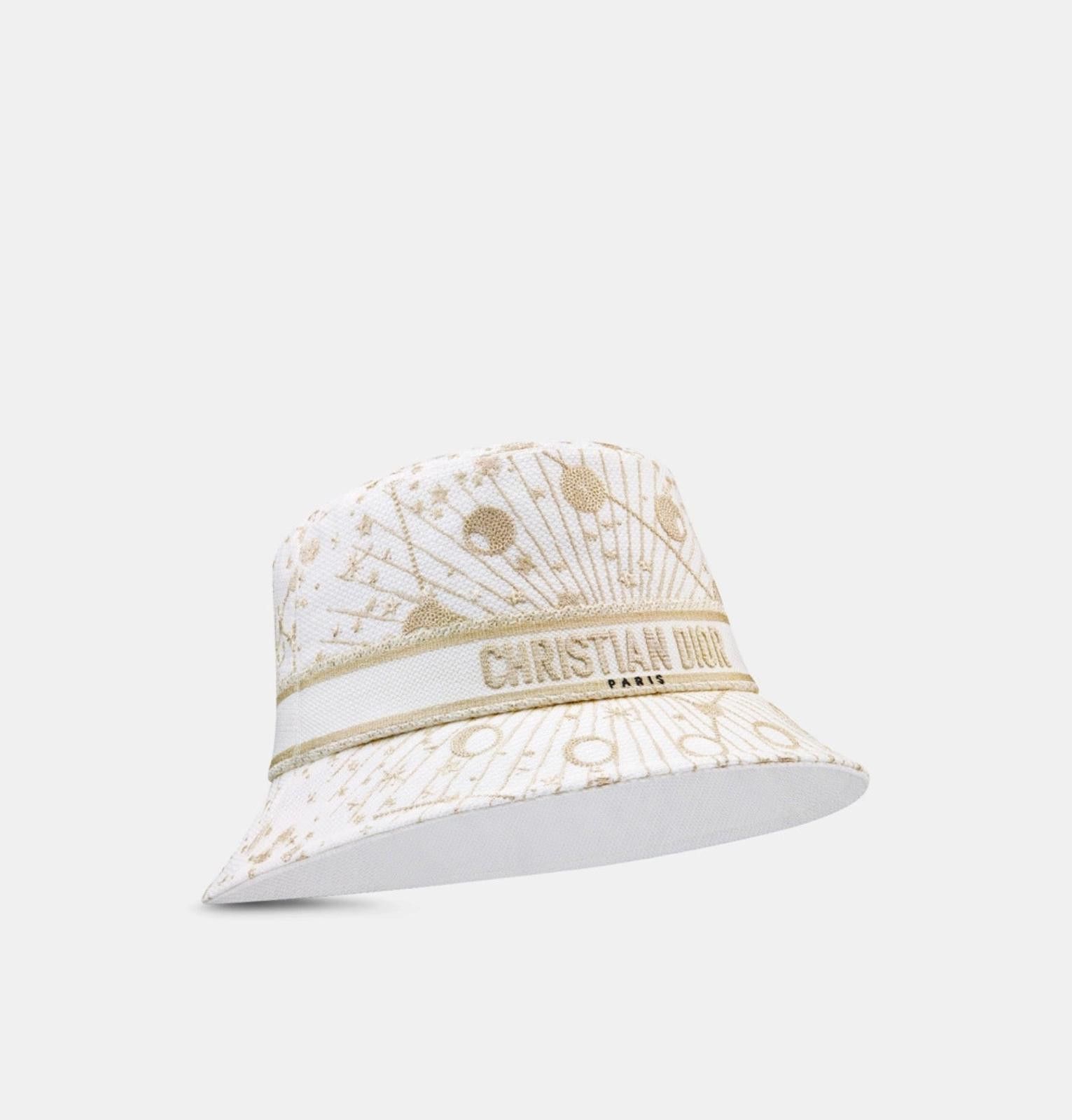 Dior Dior D-Bobby Millefiori Small-Brim Hat Size ONE SIZE - 3 Thumbnail