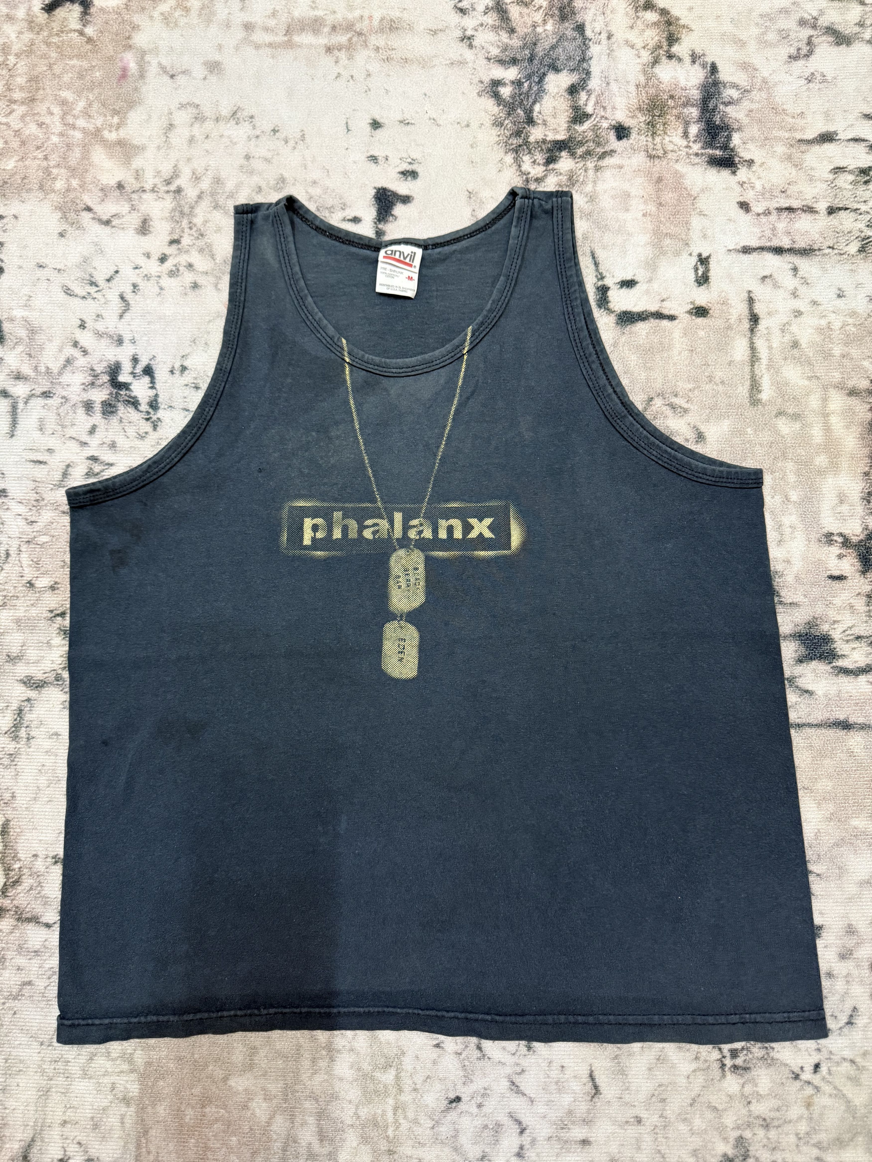 Anvil × Vintage Vintage Phalanx Anvil Tank top Sleeveless Tshirt Size US S / EU 44-46 / 1 - 3 Thumbnail