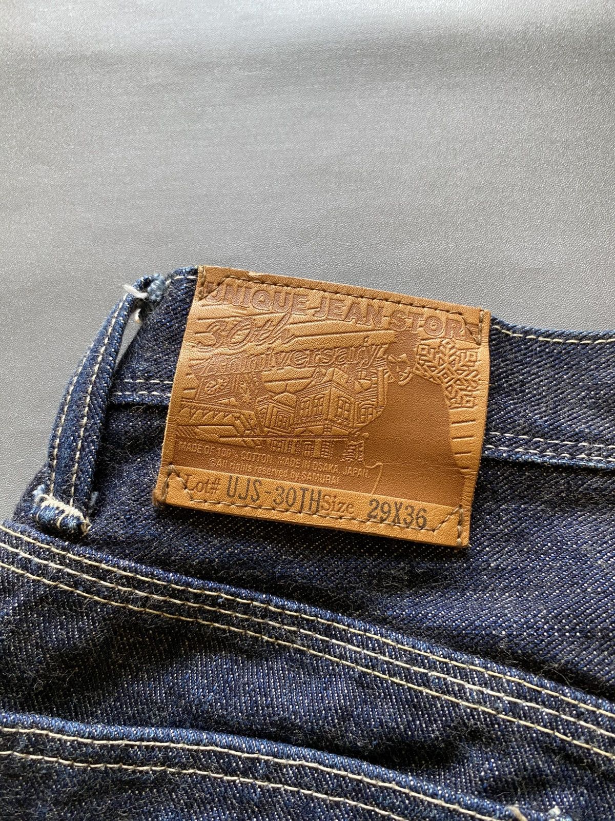 Samurai Jeans SAMURAI X UNIQUE JEAN STORE - UJS130 "30th Anniversary" Size US 29 - 13 Thumbnail
