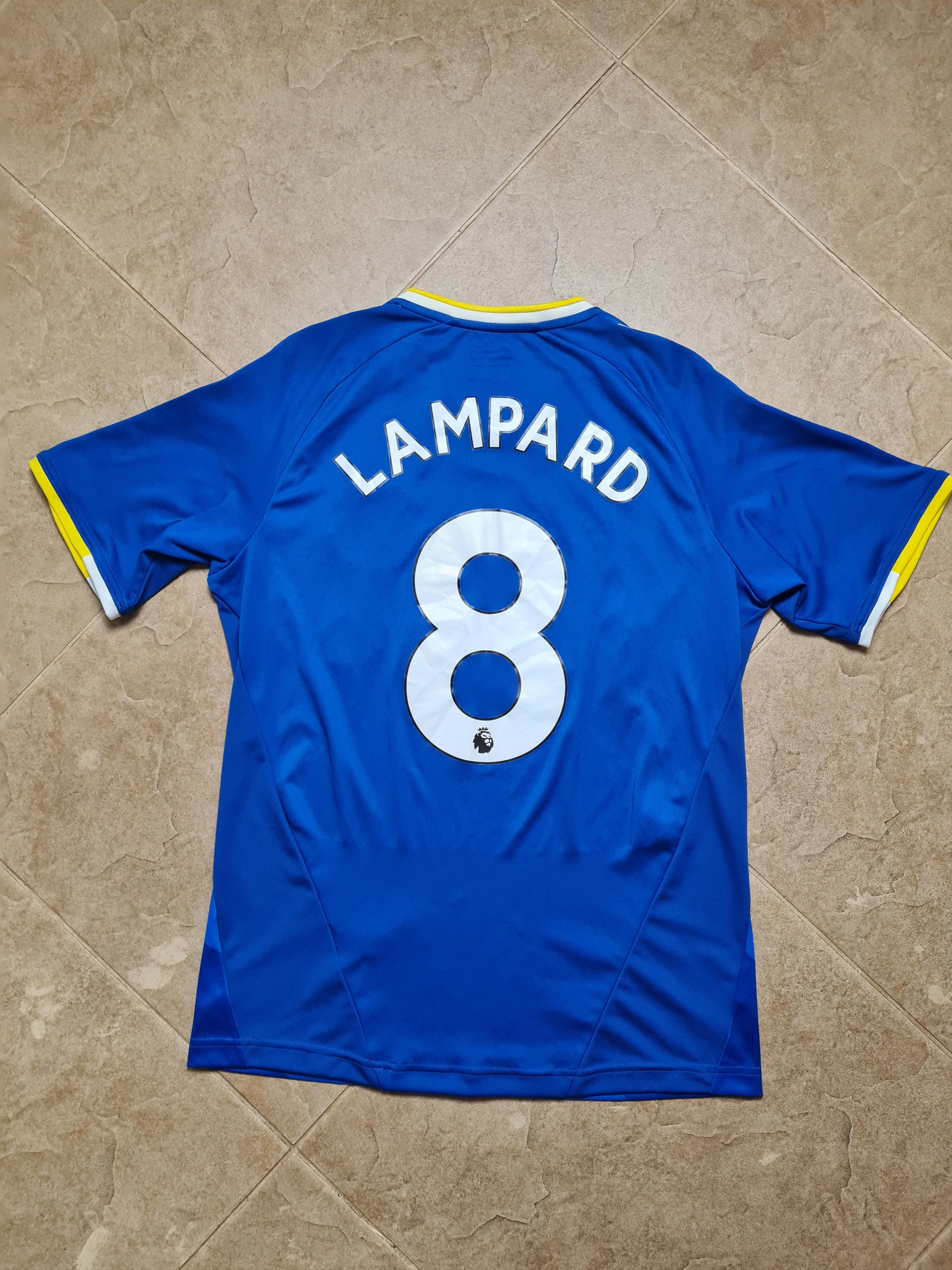 Hummel EVERTON FC HOME SHIRT 8 LAMPARD 2021-2022 HUMMEL Size US M / EU 48-50 / 2 - 11 Thumbnail