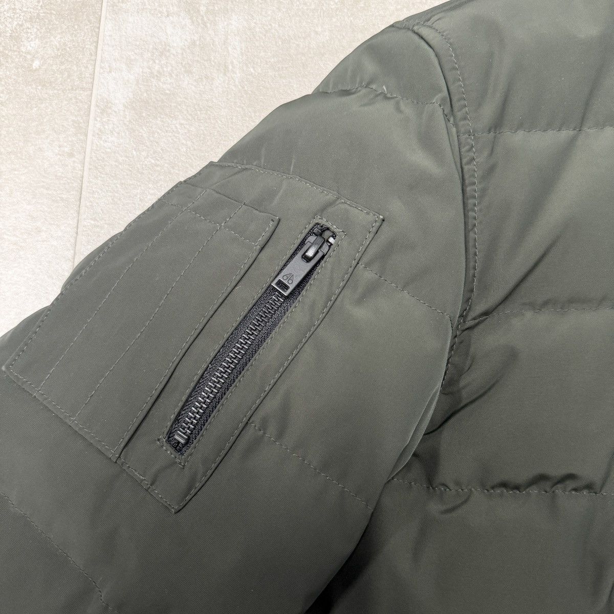 Moose Knuckles Moose Knuckles Scotchtown Bomber Jacket In Green RRP £1000 Size US S / EU 44-46 / 1 - 3 Thumbnail