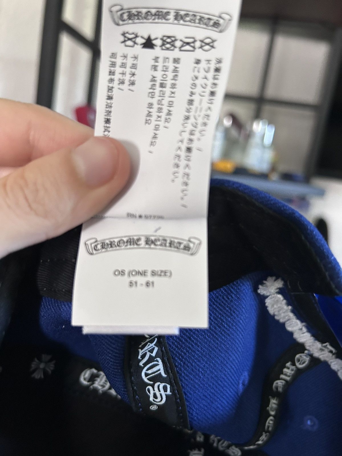 Chrome Hearts Chrome Hearts Baseball Hat CH Size ONE SIZE - 6 Thumbnail