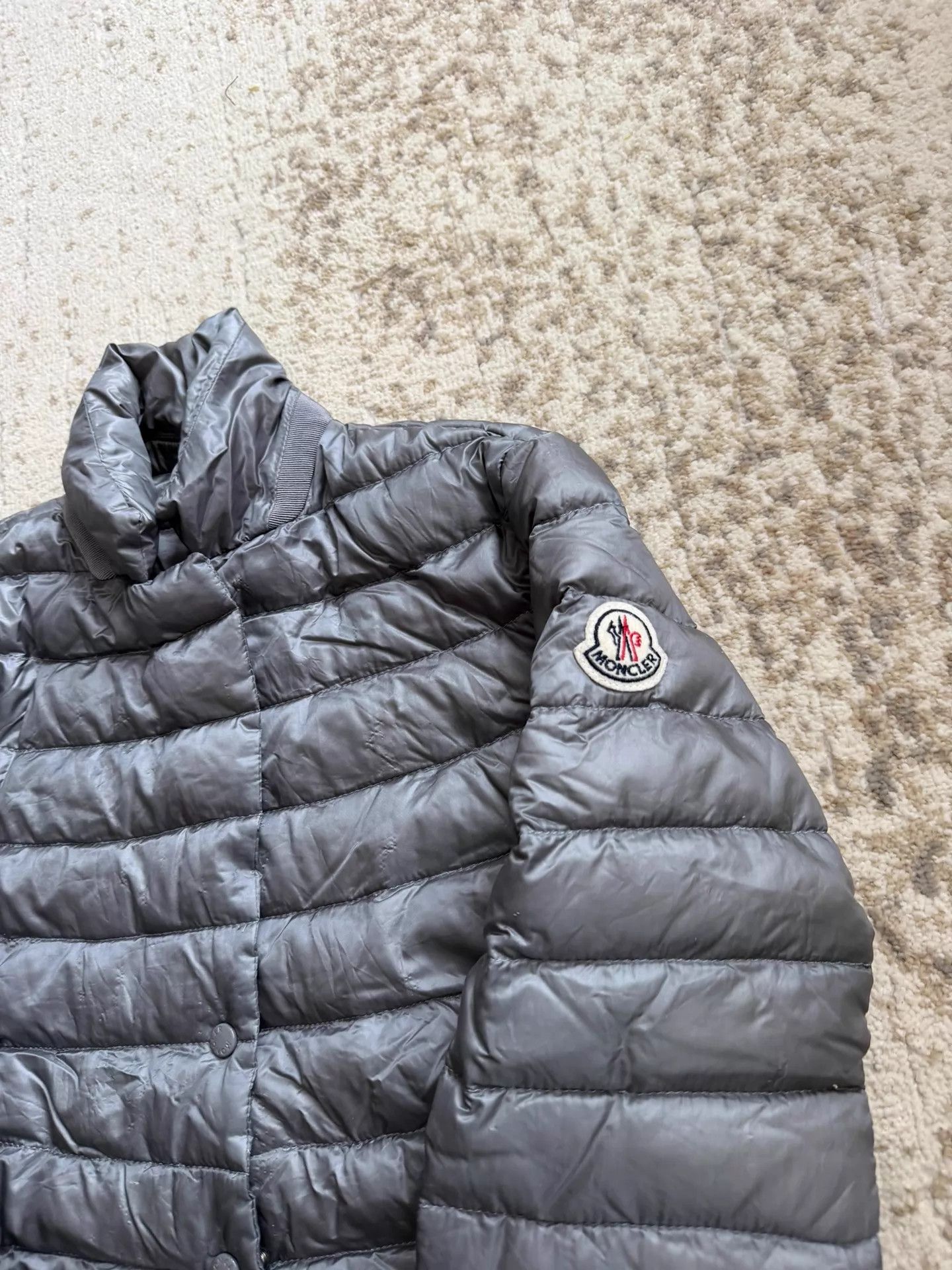 Moncler Moncler Gray 0 Slight Creases Size US XS / EU 42 / 0 - 2 Thumbnail