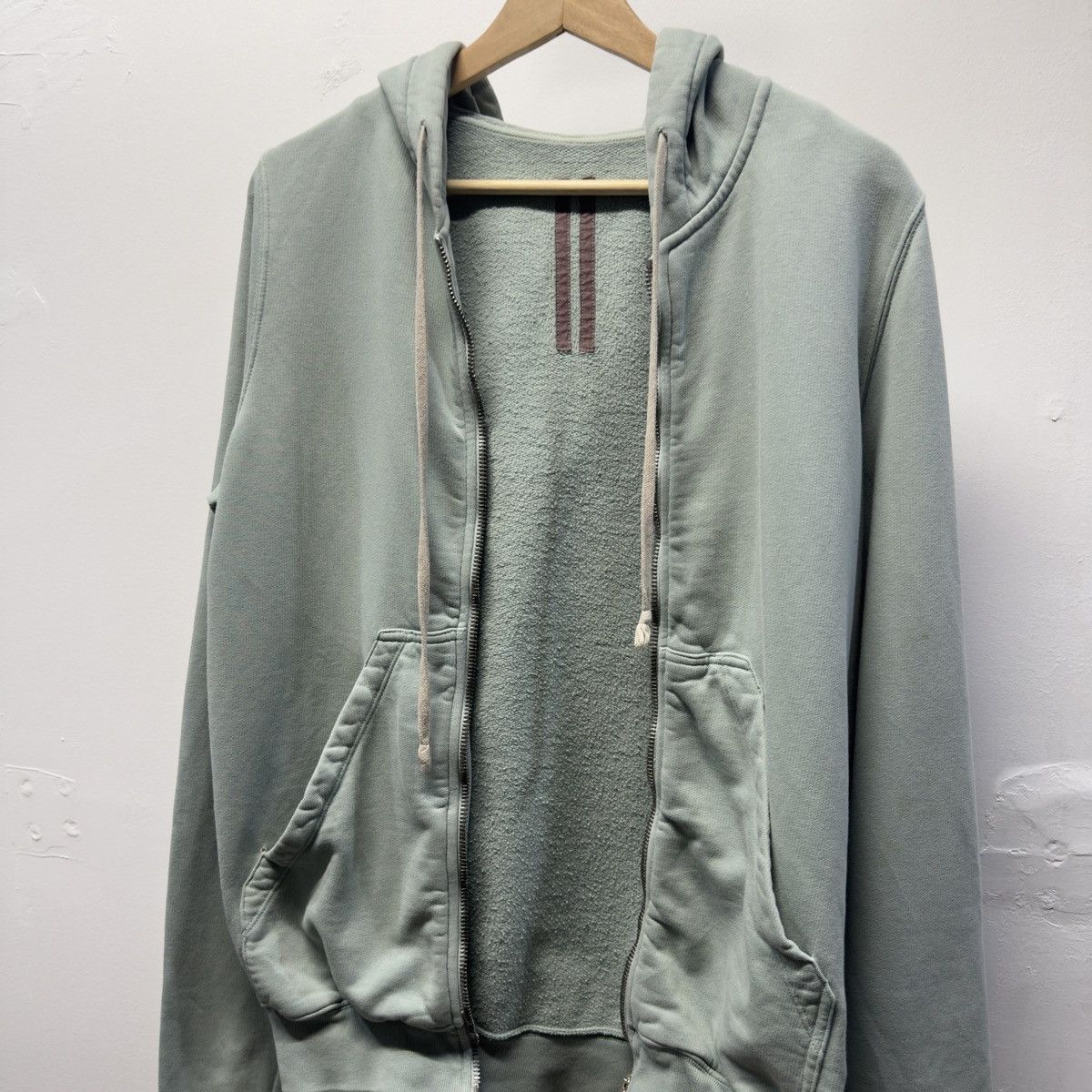 Rick Owens Rick Owens DRKSHDW Jason Zip Up Hoodie Marine Size US M / EU 48-50 / 2 - 8 Thumbnail