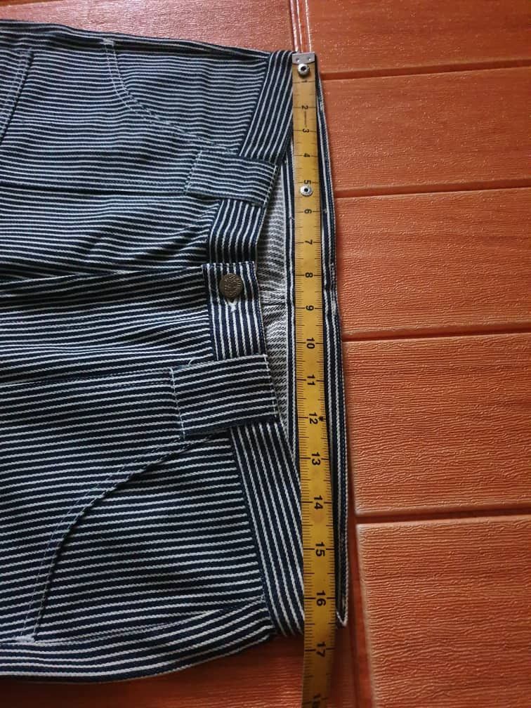 Smith's American 💥Hickory stripe Smith Japanese style Bush pant Size US 33 - 12 Thumbnail