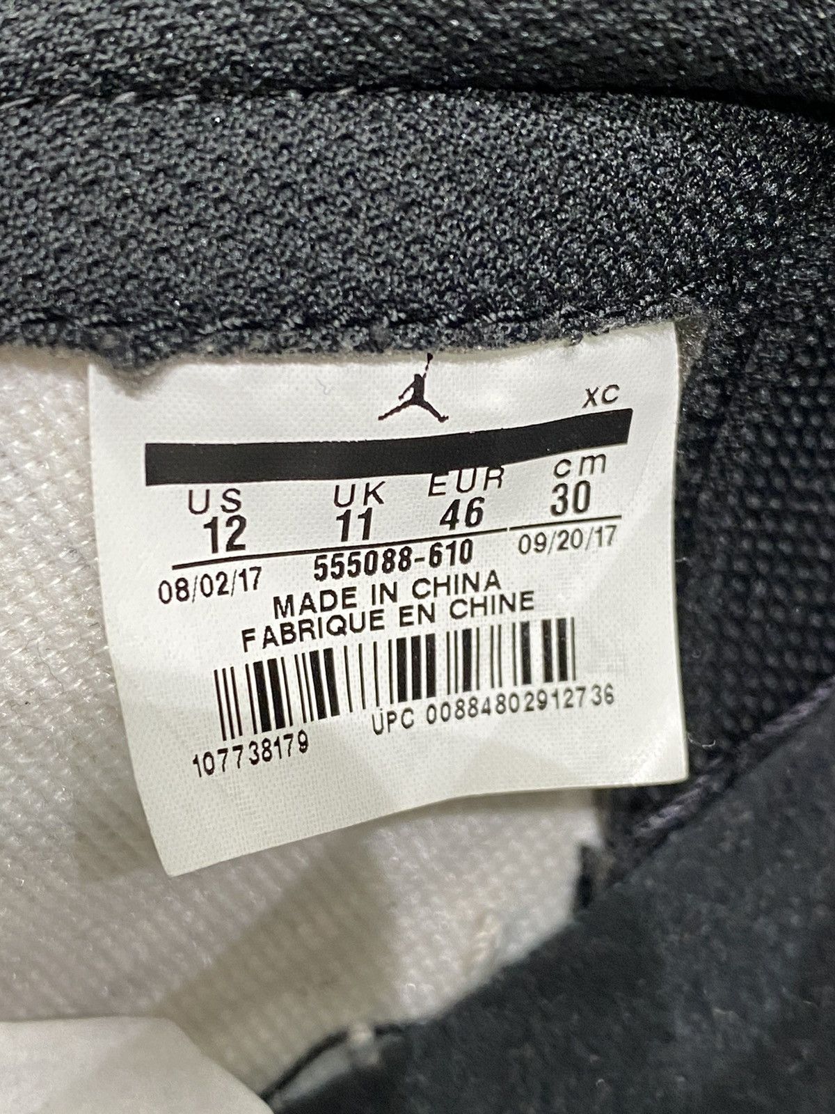 Jordan Brand Jordan 1 Bred Toe (2018) Size US 12 / EU 45 - 9 Thumbnail