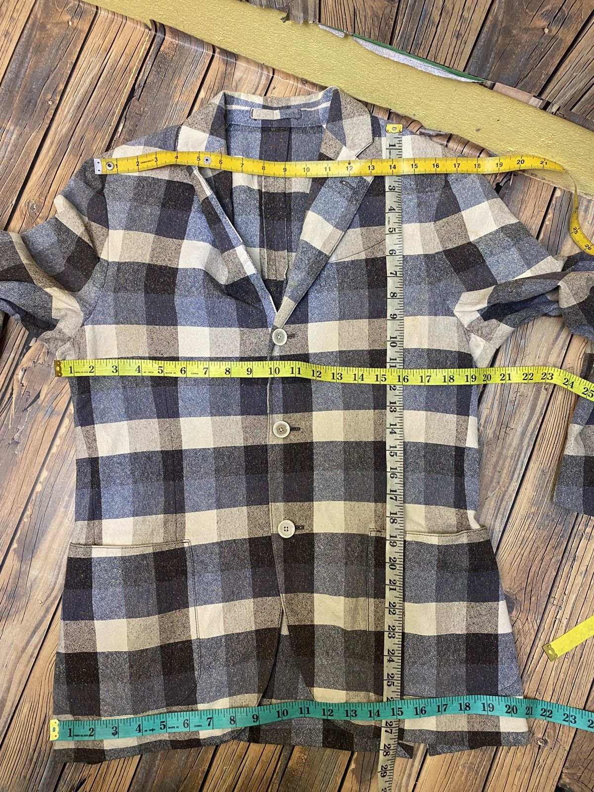 Designer × Lardini Lardini chekered jacket Size US M / EU 48-50 / 2 - 9 Thumbnail