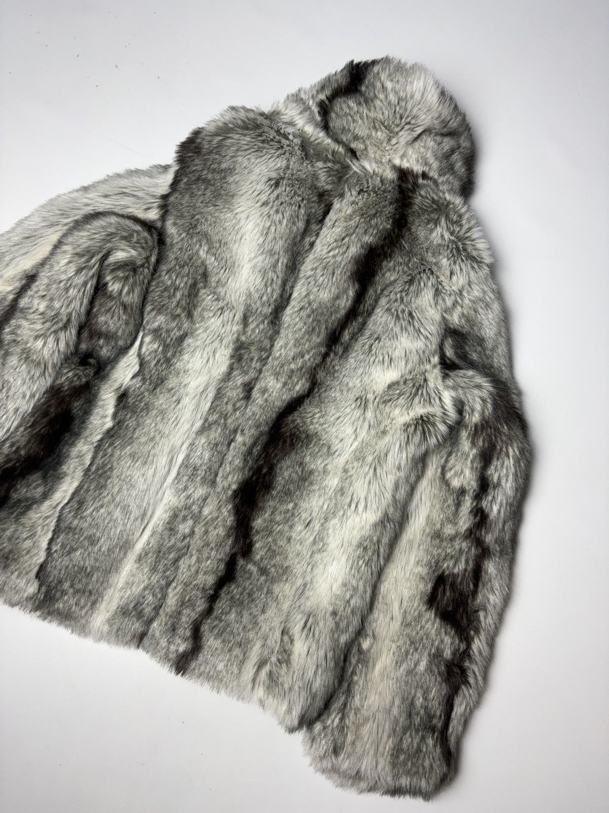 Vintage Vintage amazing faux fur coat fluffy opium coat Size L / US 10 / IT 46 - 9 Thumbnail