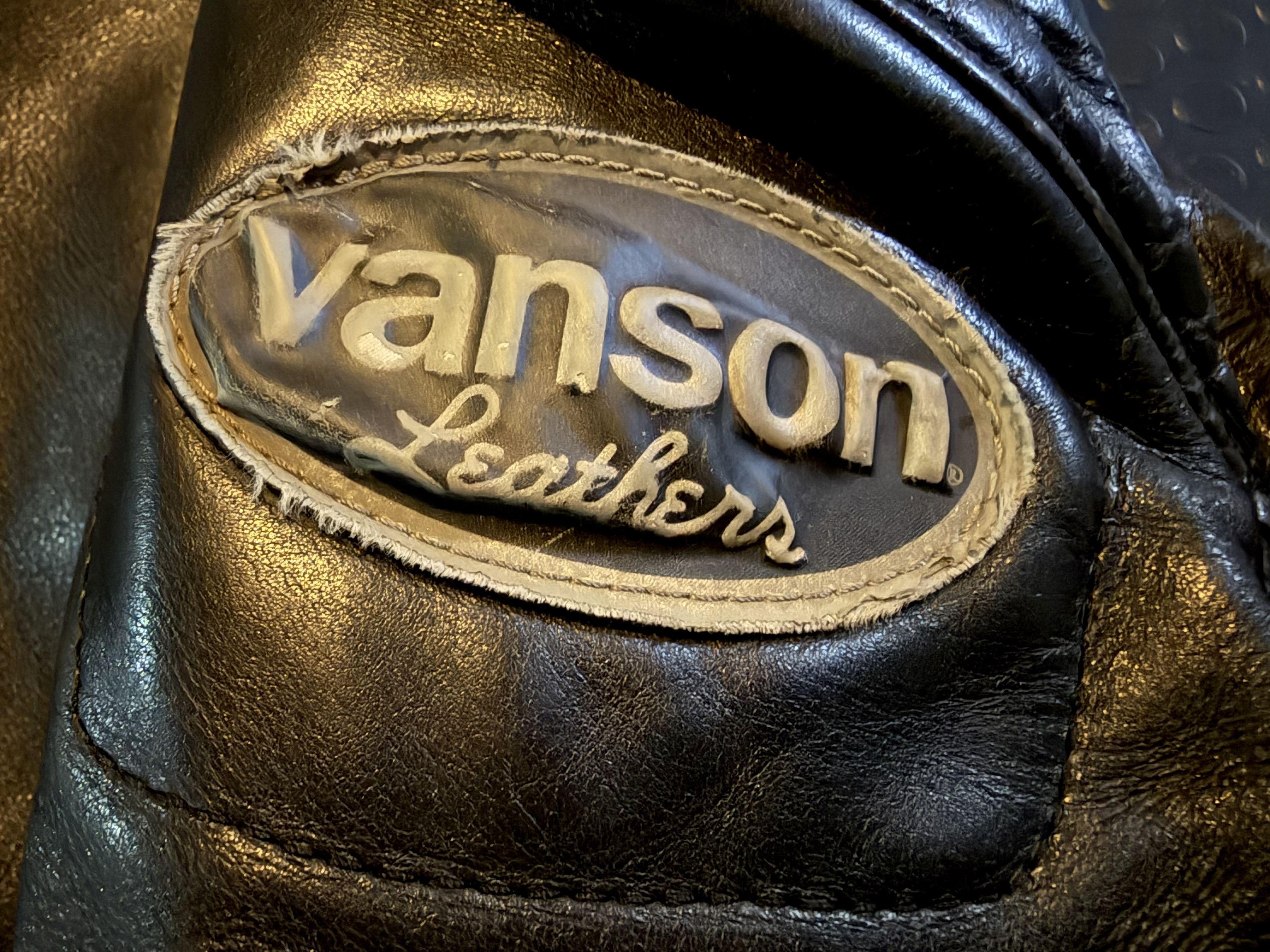 Vanson Leathers Viintage Vanson Satillite Sportrider Sz 44 Size US XL / EU 56 / 4 - 6 Thumbnail