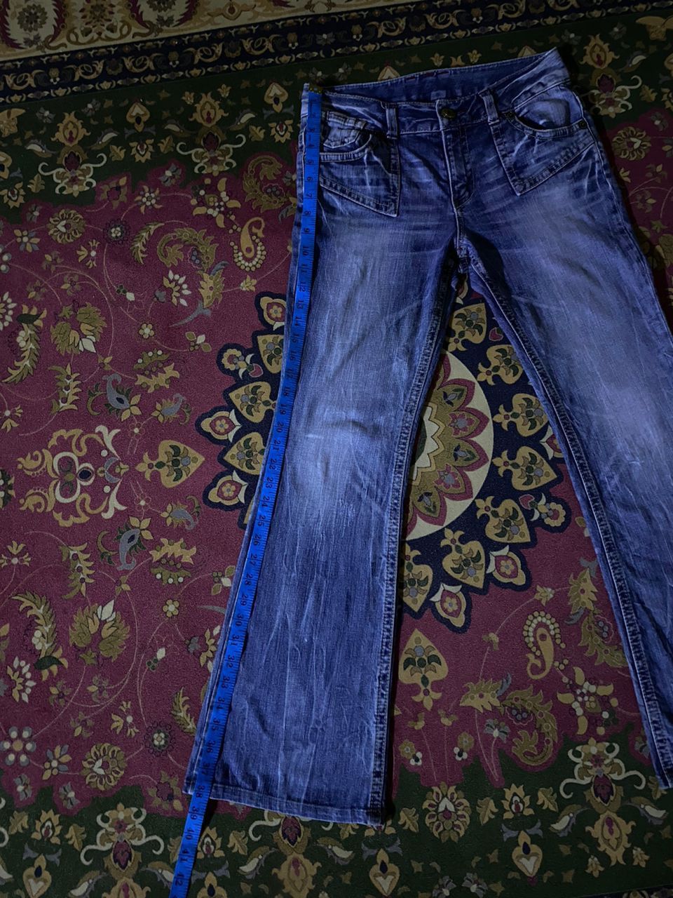 Hysteric Glamour Vintage Japanese Brand Super Flare Lightning Style Denim Size US 30 / EU 46 - 13 Thumbnail