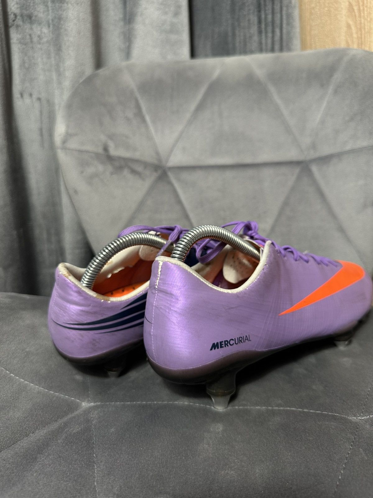 Nike × Vintage Mens Boots Nike Mercurial Vapor Superfly 2 II Sg Size US 7.5 / EU 40-41 - 5 Thumbnail