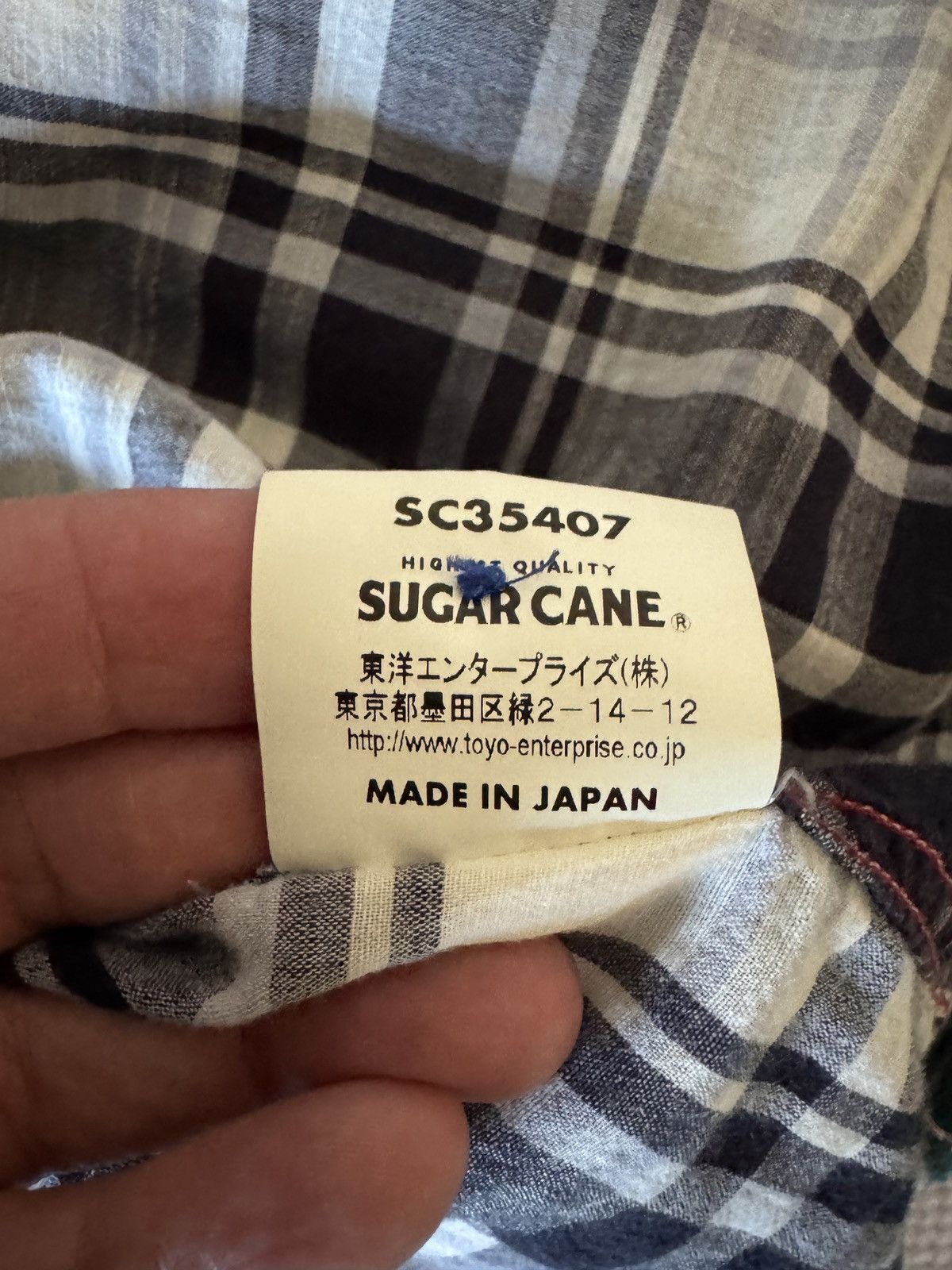 Sugar Cane Sugar Cane Vintage Light 3/4 Sleeve Round Collar Shirt Size US M / EU 48-50 / 2 - 4 Thumbnail