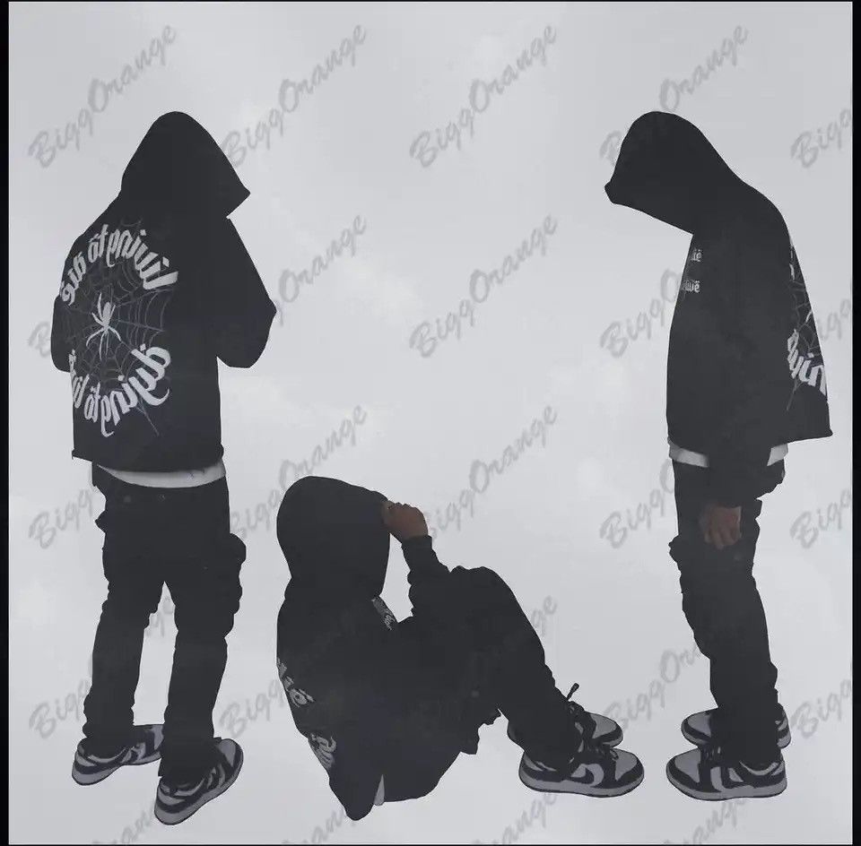 Designer × Japanese Brand Y2K Black Spring and Autumn Relaxed Super Dalian Hoodie Size US M / EU 48-50 / 2 - 4 Thumbnail