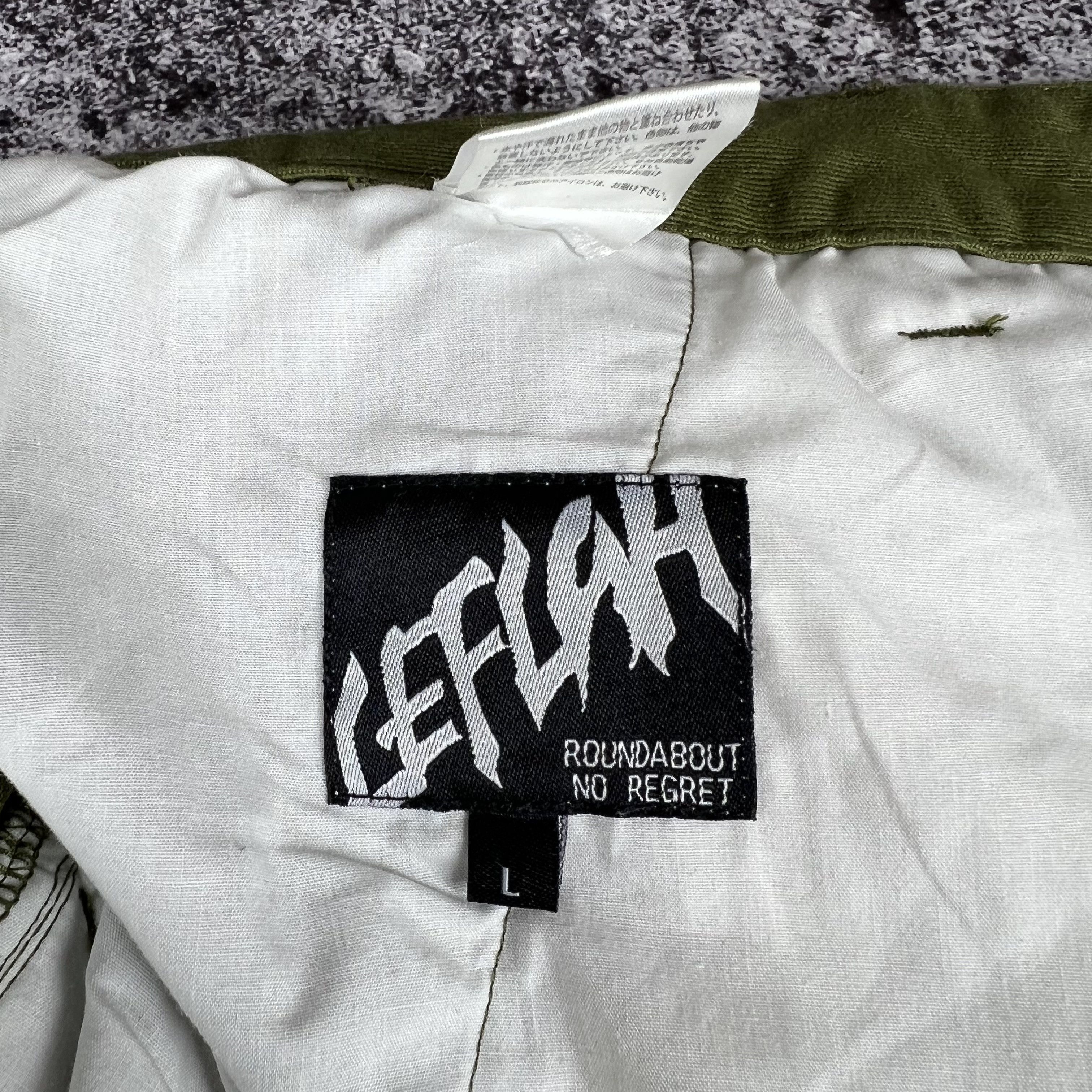 Japanese Brand Leflah Cargo Pants Multipocket Camo Size L Size US 33 - 9 Thumbnail