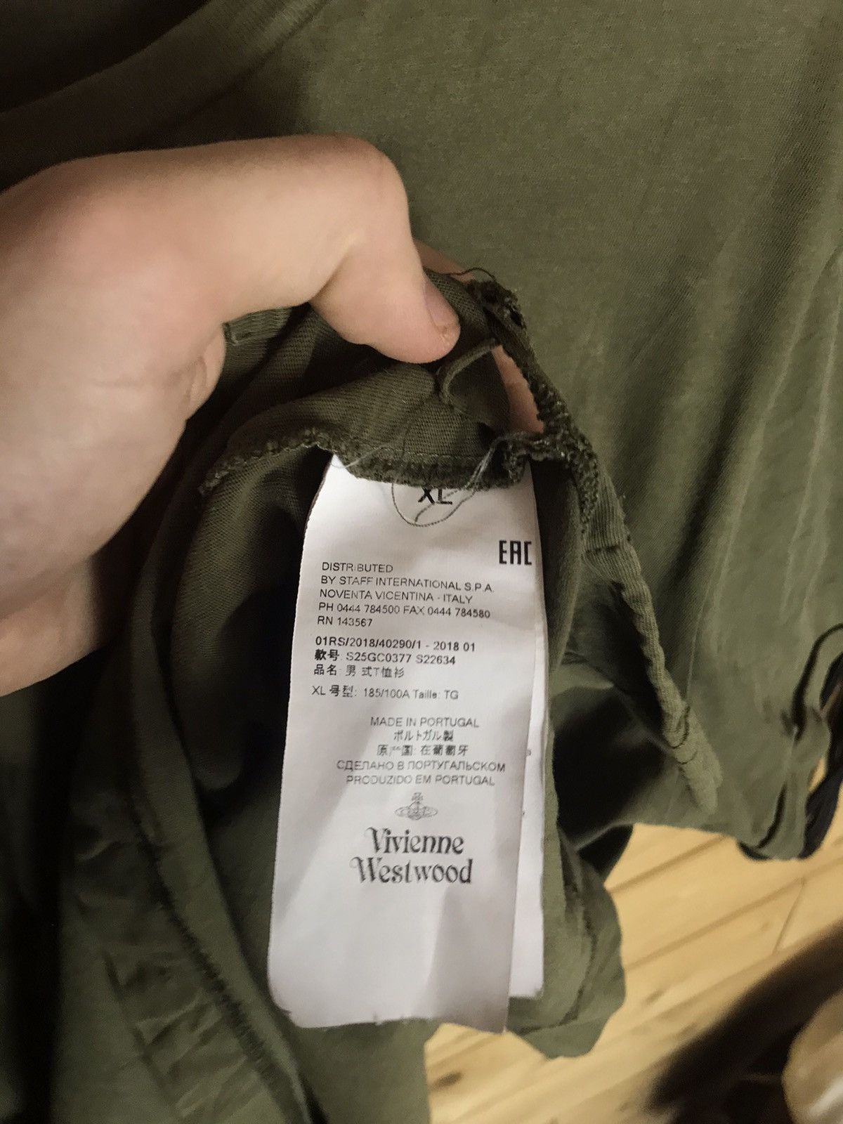 Vivienne Westwood Vivienne Westwood small logo t-shirt Size US XL / EU 56 / 4 - 11 Thumbnail