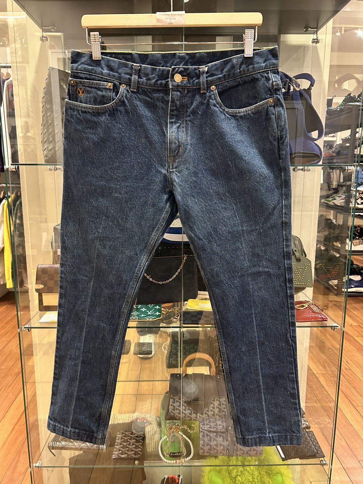 Louis Vuitton Louis Vuitton Slim Denim Jeans Size US 33 - 1 Thumbnail