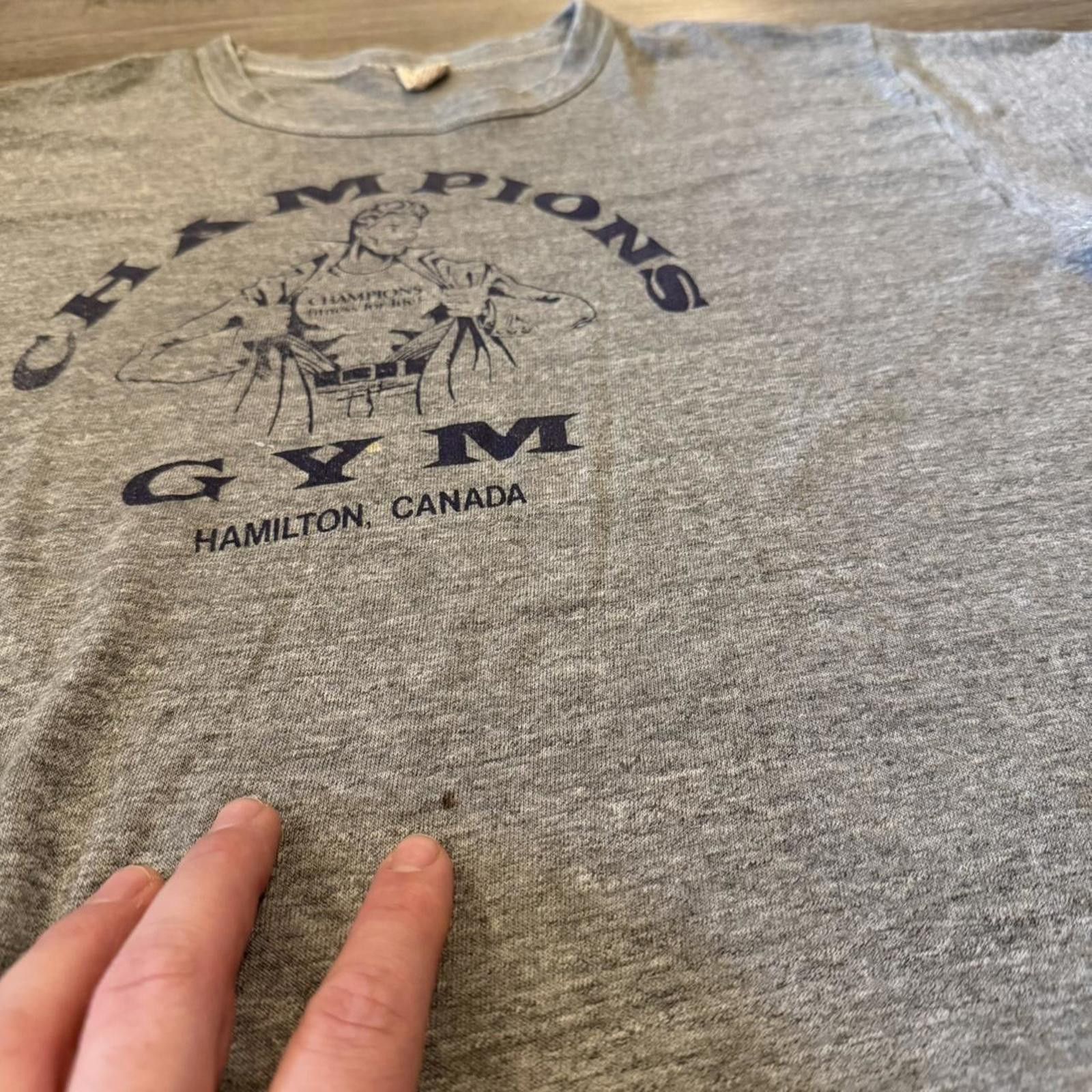 Russell Athletic vintage Russell athletic champions gym Hamilton t shirt 70s Size US M / EU 48-50 / 2 - 4 Thumbnail