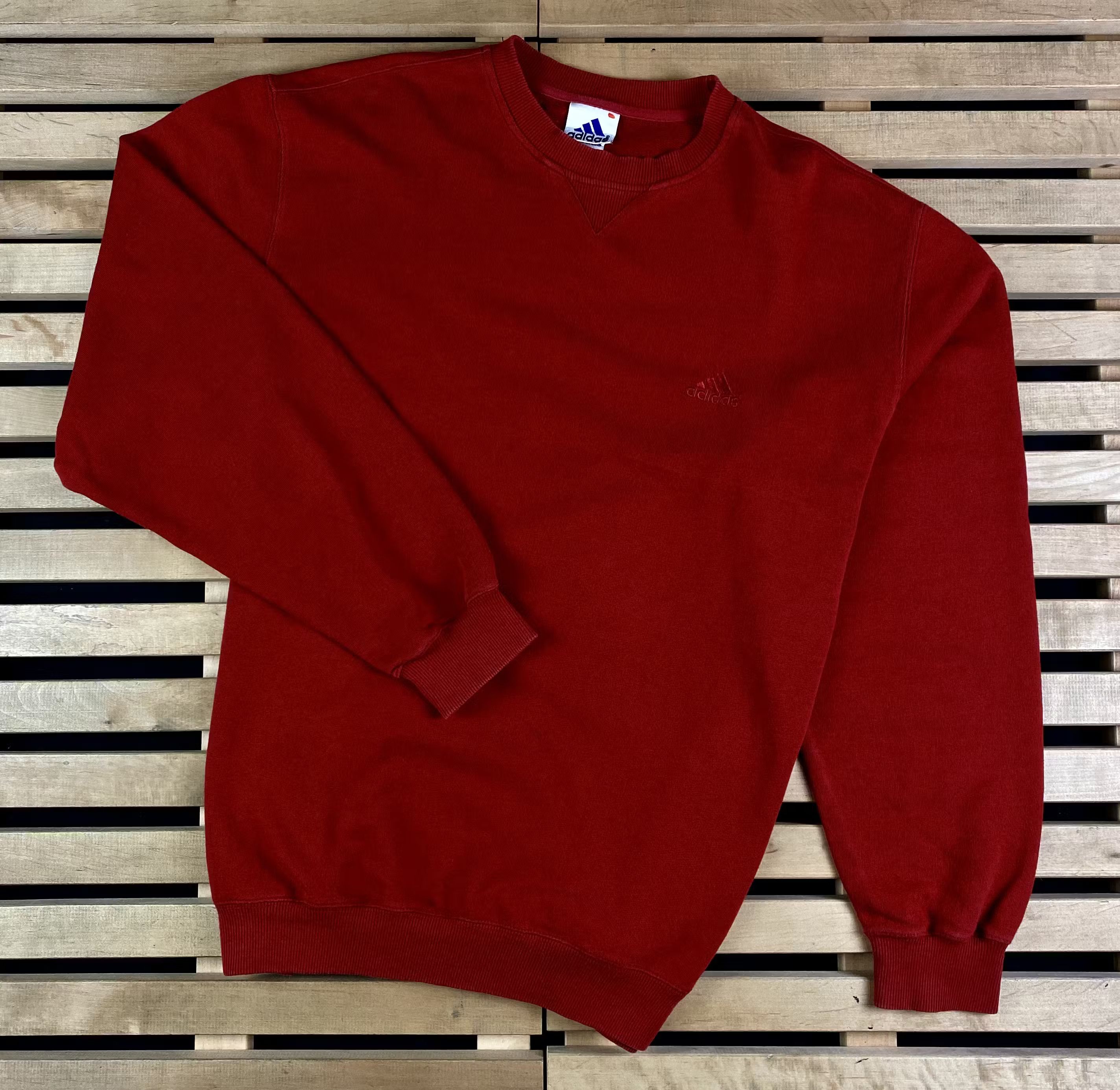 Adidas × Vintage Men’s Sweatshirt Long Sleeve Adidas Vintage Size L Size US L / EU 52-54 / 3 - 1 Thumbnail
