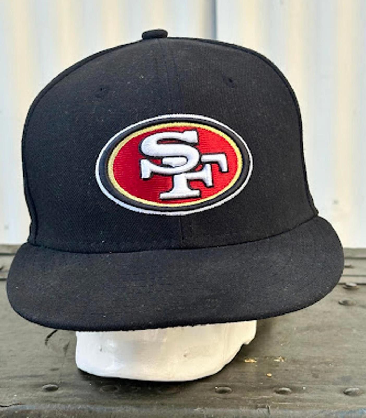 New Era SF 49ers New Era 59FIFTY Fitted 6 3/4 Black Size ONE SIZE - 1 Thumbnail