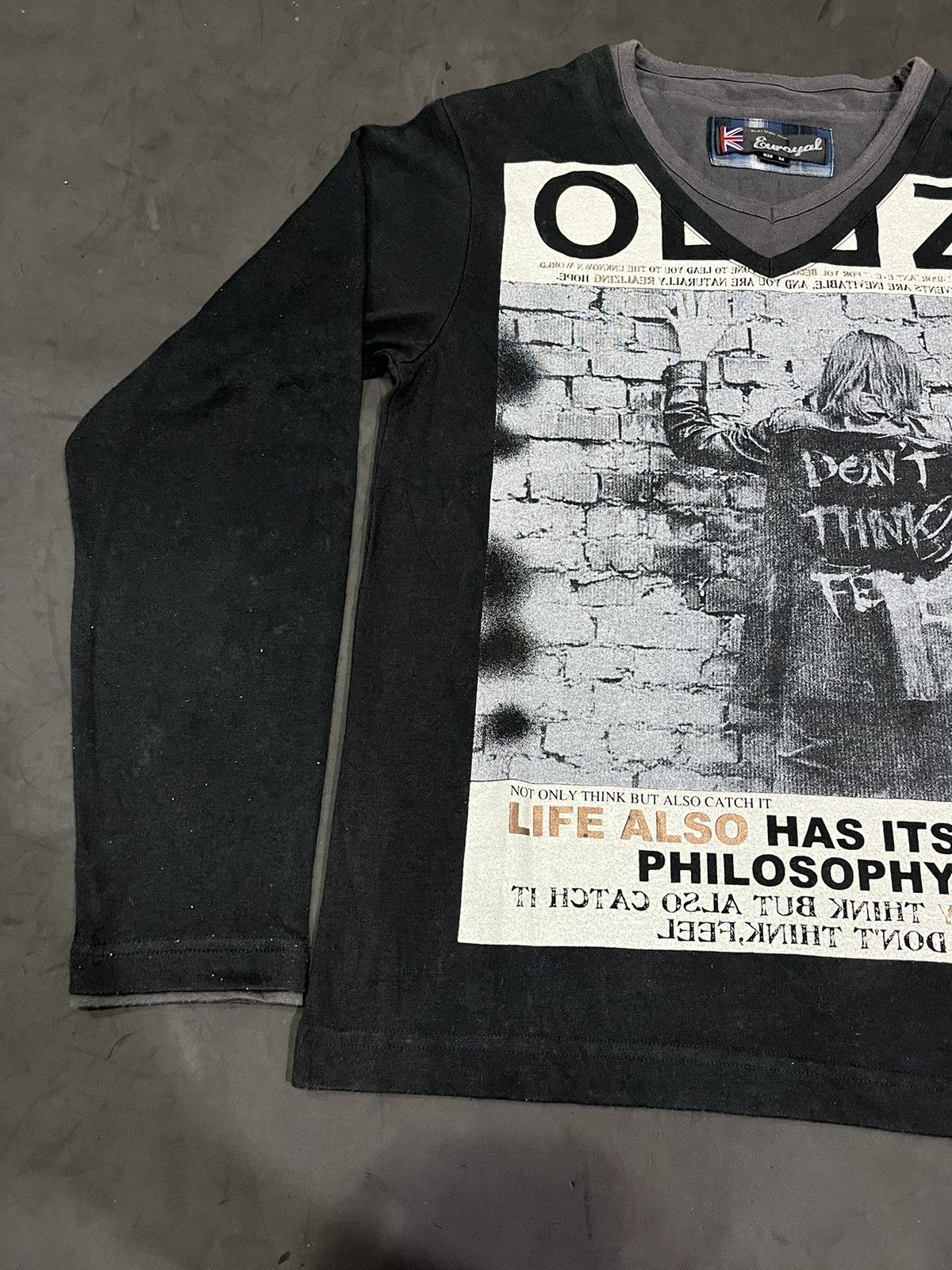 If Six Was Nine × Japanese Brand × Le Grande Bleu (L.G.B.) Euroyal poem long sleeve Size US S / EU 44-46 / 1 - 3 Thumbnail
