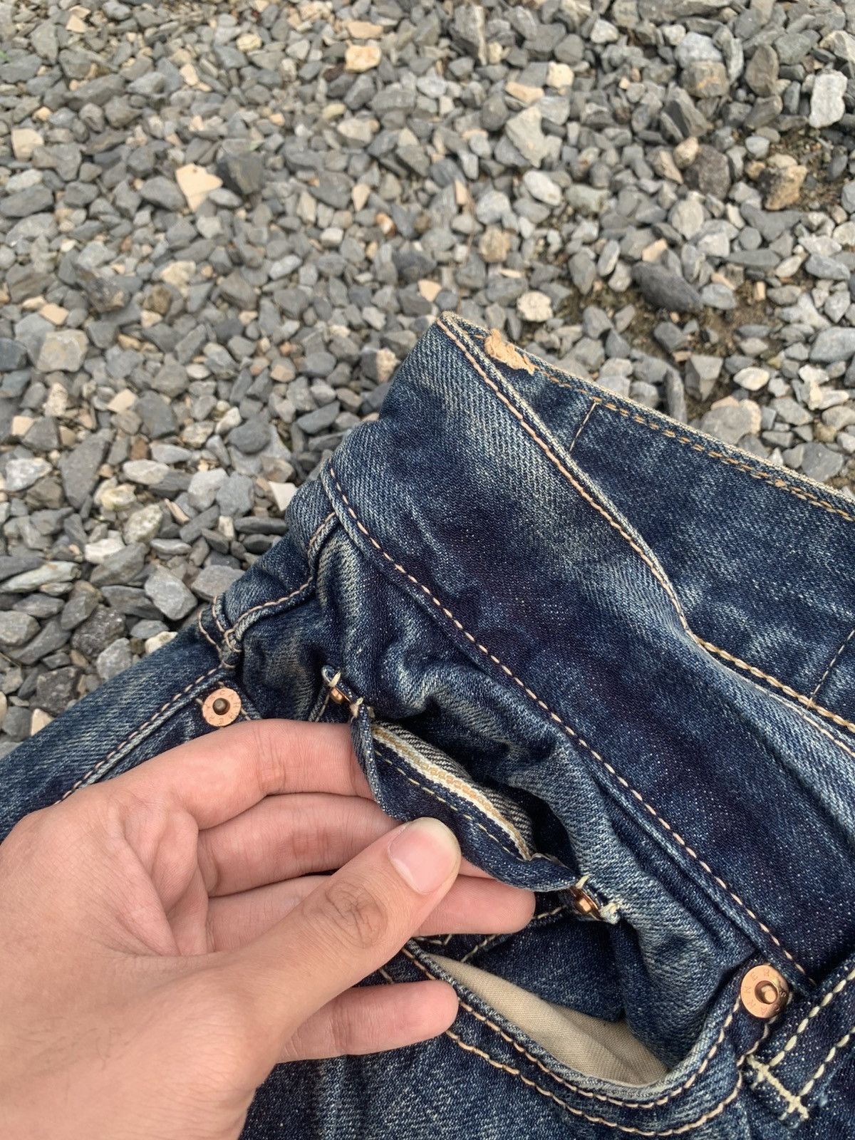 SCANNER FUNDAMENTAL PRODUCT SELVEDGE JAPANESE DISTRESSED