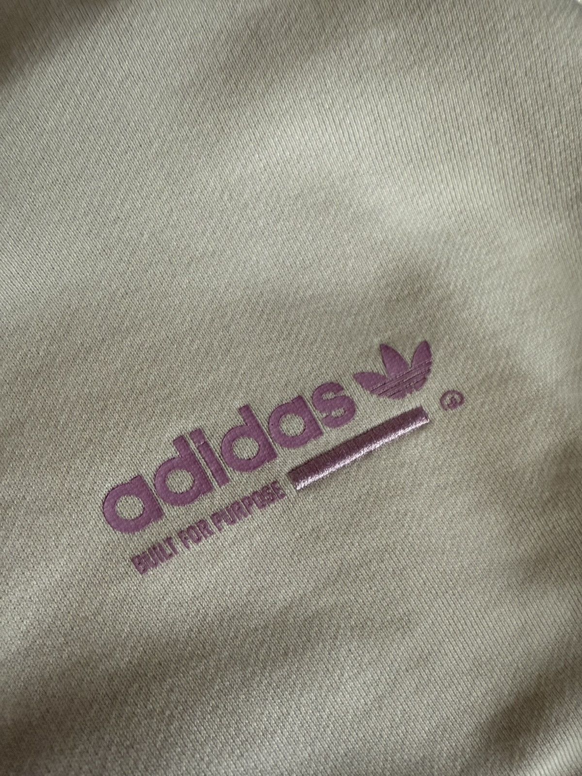 Adidas [US ONLY] Adidas White/Pink Embroidered Hoodie Size US L / EU 52-54 / 3 - 4 Thumbnail