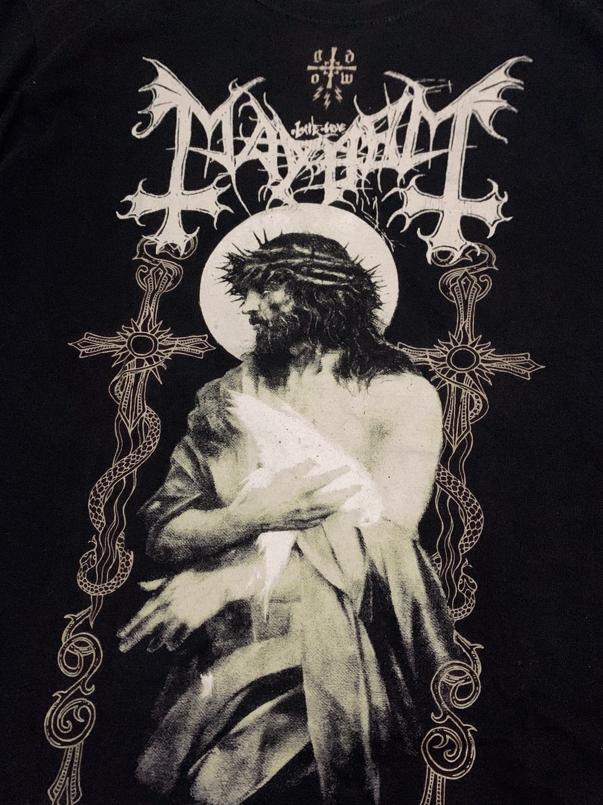 Band Tees × Vintage Mayhem Black Metal Shirt Size US M / EU 48-50 / 2 - 2 Thumbnail