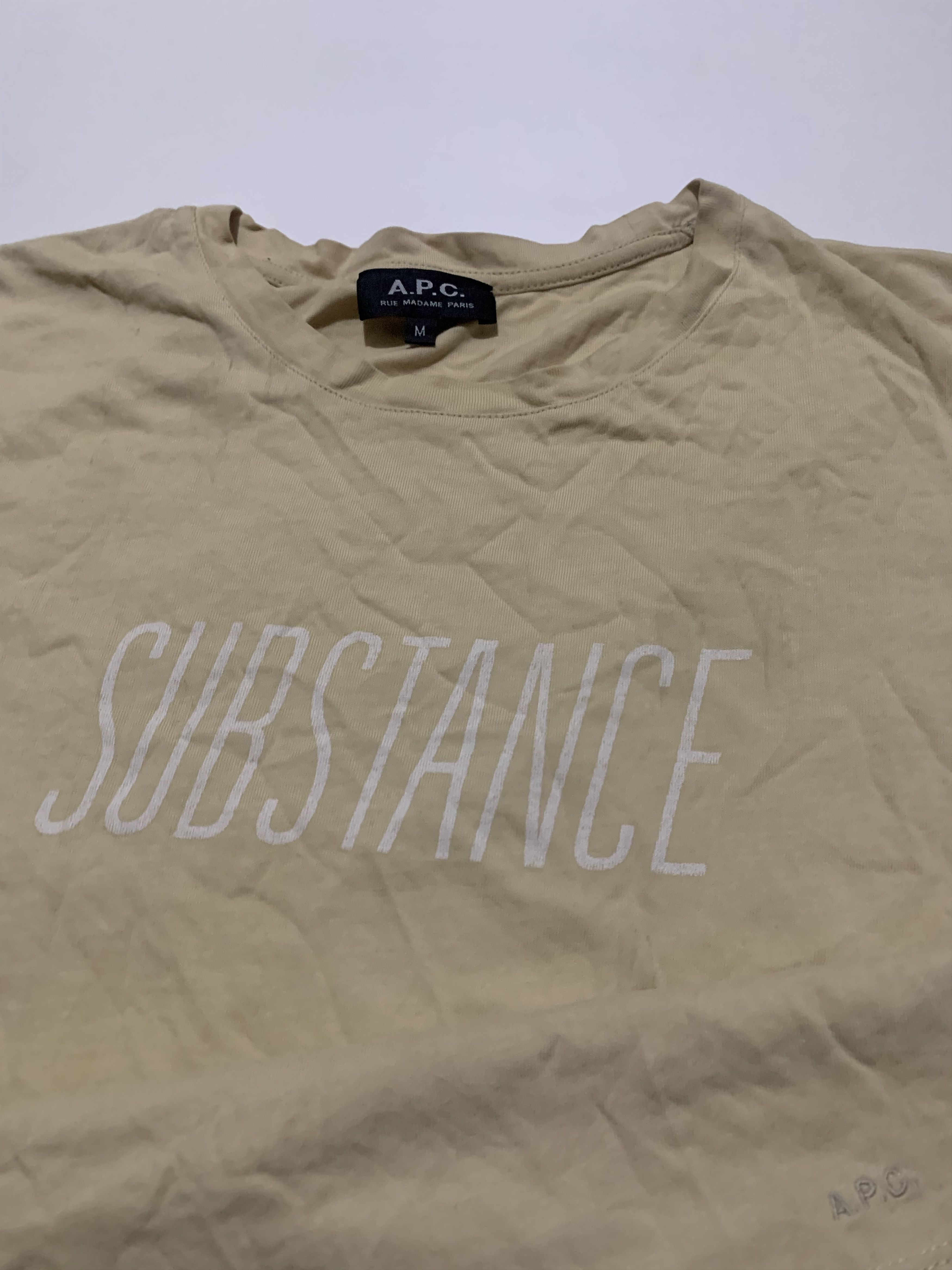 A.P.C. A.P.C. SUBSTANCE TEE Size US M / EU 48-50 / 2 - 2 Thumbnail