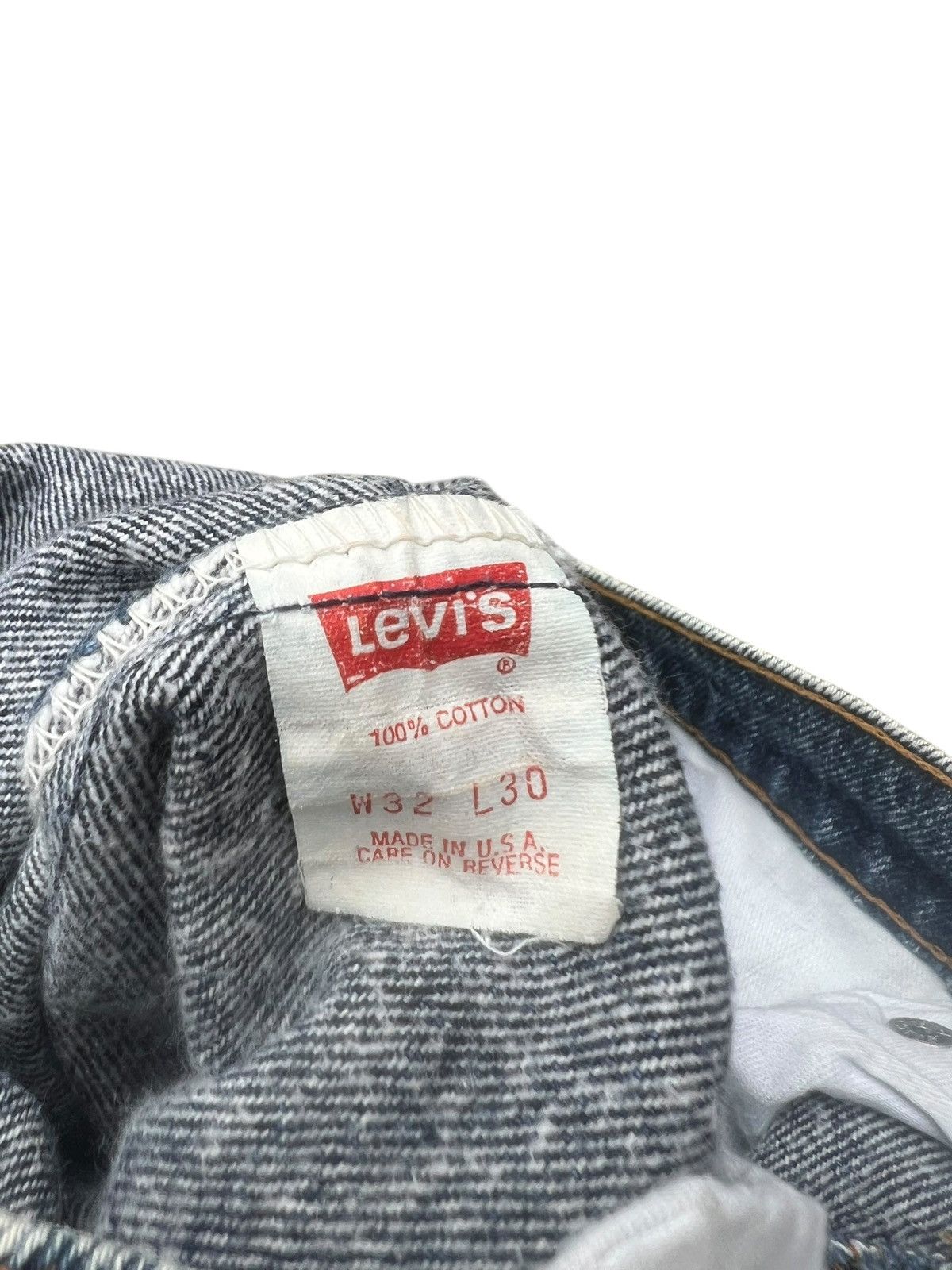 Levi's Vintage 80s Levi’s 505 Acid Wash Denim Jeans Size US 31 - 22 Thumbnail