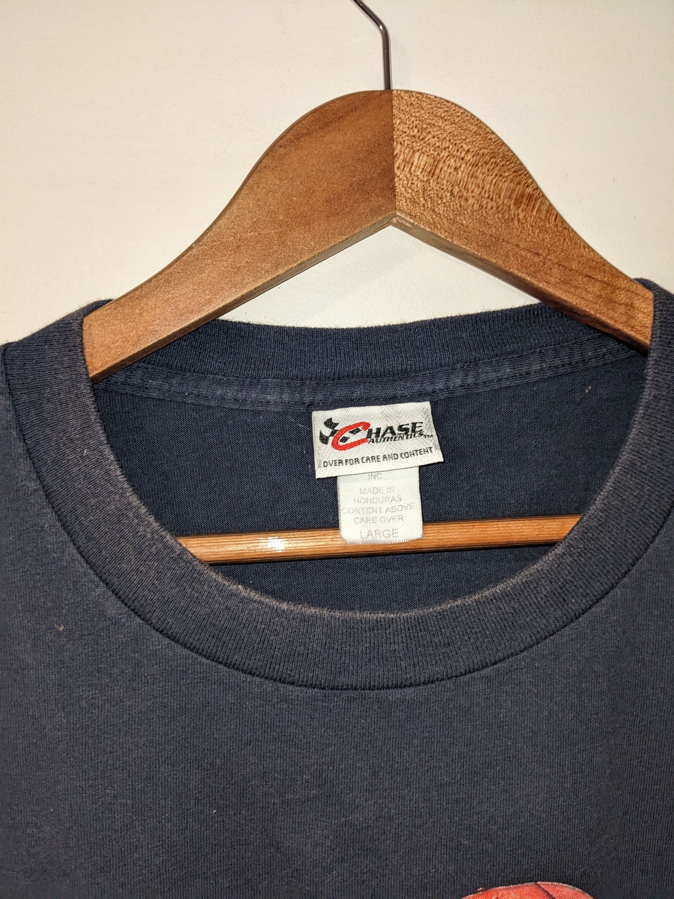Chase Authentics × NASCAR × Vintage Vintage 90s Dale Earnhardt Jr Budweiser Race Nascar T-Shirt Size US L / EU 52-54 / 3 - 6 Thumbnail