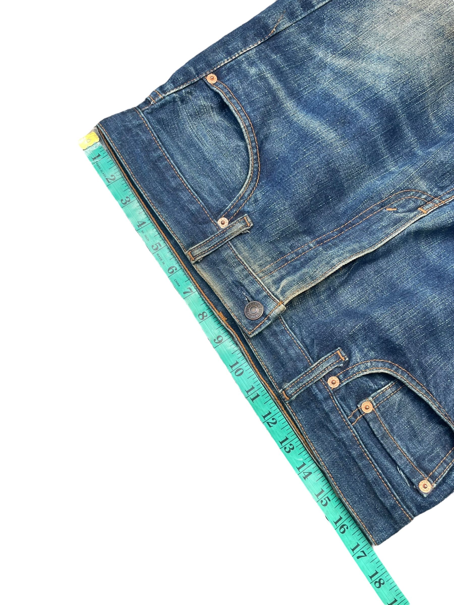 Levi's Vintage Levis 505 Distresed Size US 34 / EU 50 - 7 Thumbnail