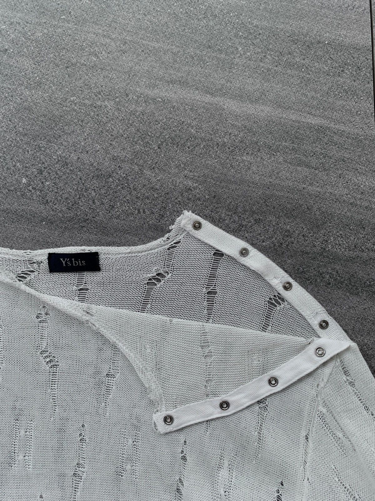 Yohji Yamamoto FREE TAX! Distressed Knitted Sweater Size US M / EU 48-50 / 2 - 5 Thumbnail