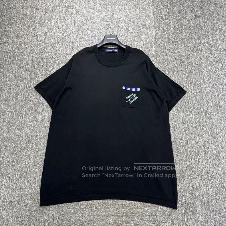 Louis Vuitton Louis Vuitton size 5l Beaded monogrammed knit short sleeves Size US M / EU 48-50 / 2 - 1 Thumbnail
