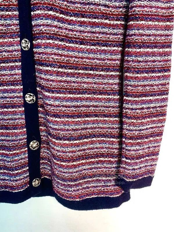 Chanel Chanel Multicolor Cotton Open Cardigan . Size XXS / US 00 / IT 34 - 4 Thumbnail