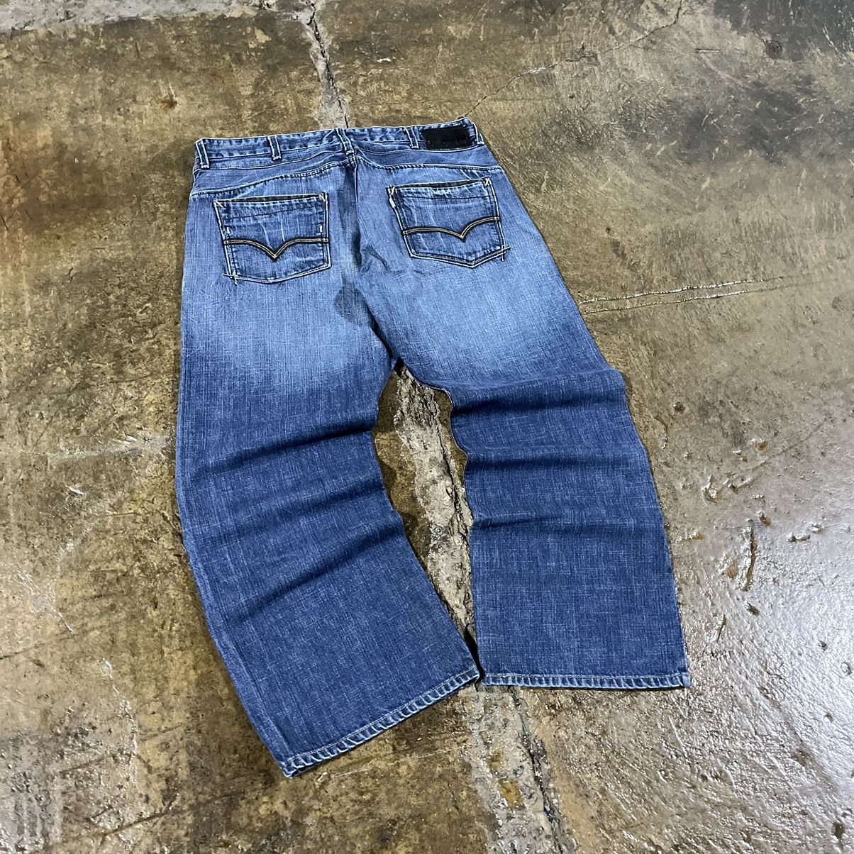 JNCO × Levi's × Vintage Levi's SilverTab Vintage Y2K Bootcut Baggy Wide Leg Jeans Size US 38 / EU 54 - 3 Thumbnail