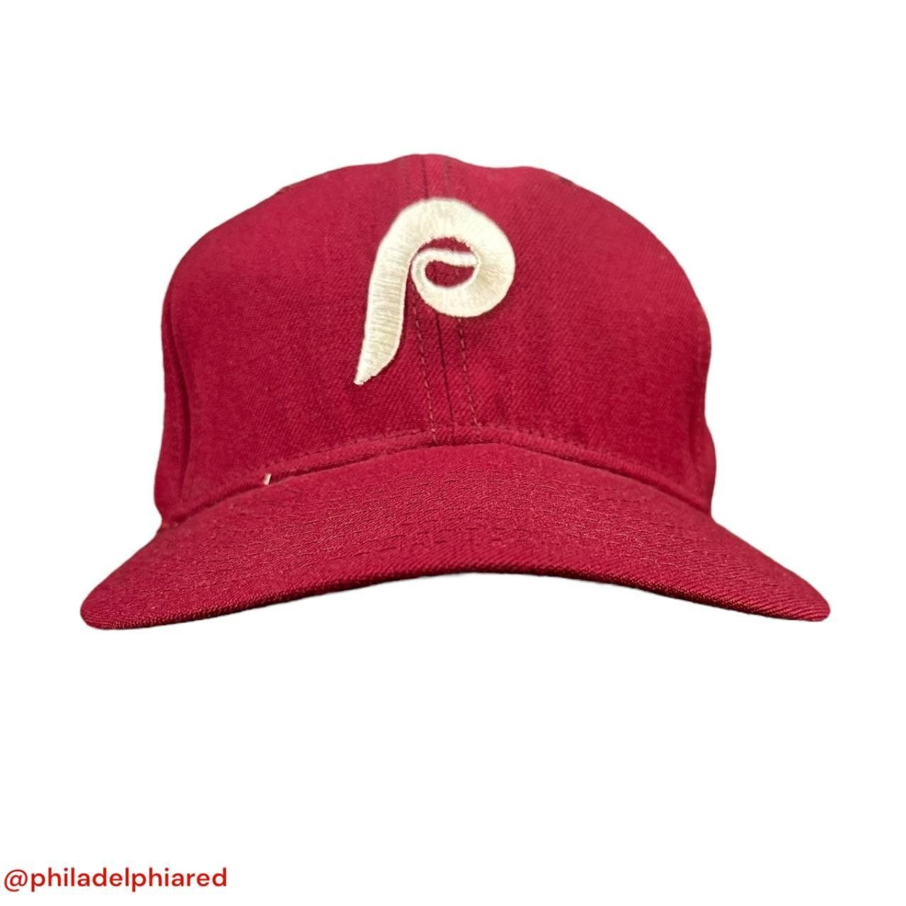 New Era Vintage 1970s Willson Philadelphia Phillies fitted Hat Size ONE SIZE - 1 Thumbnail