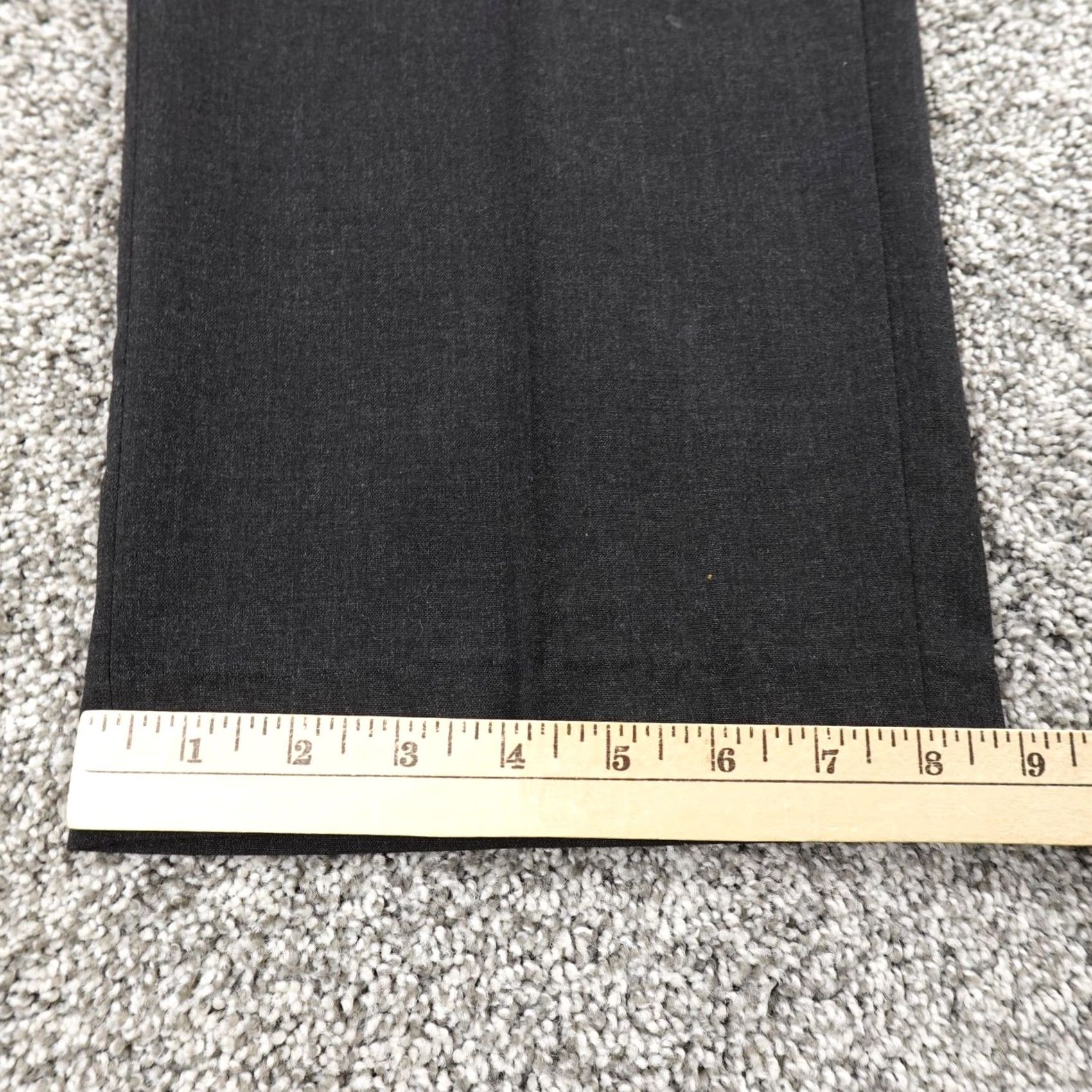 Orvis Orvis Pants Mens 36X32 Black Wool Tweed Dress Slacks Flat Front USA VTG Size US 36 / EU 52 - 2 Thumbnail