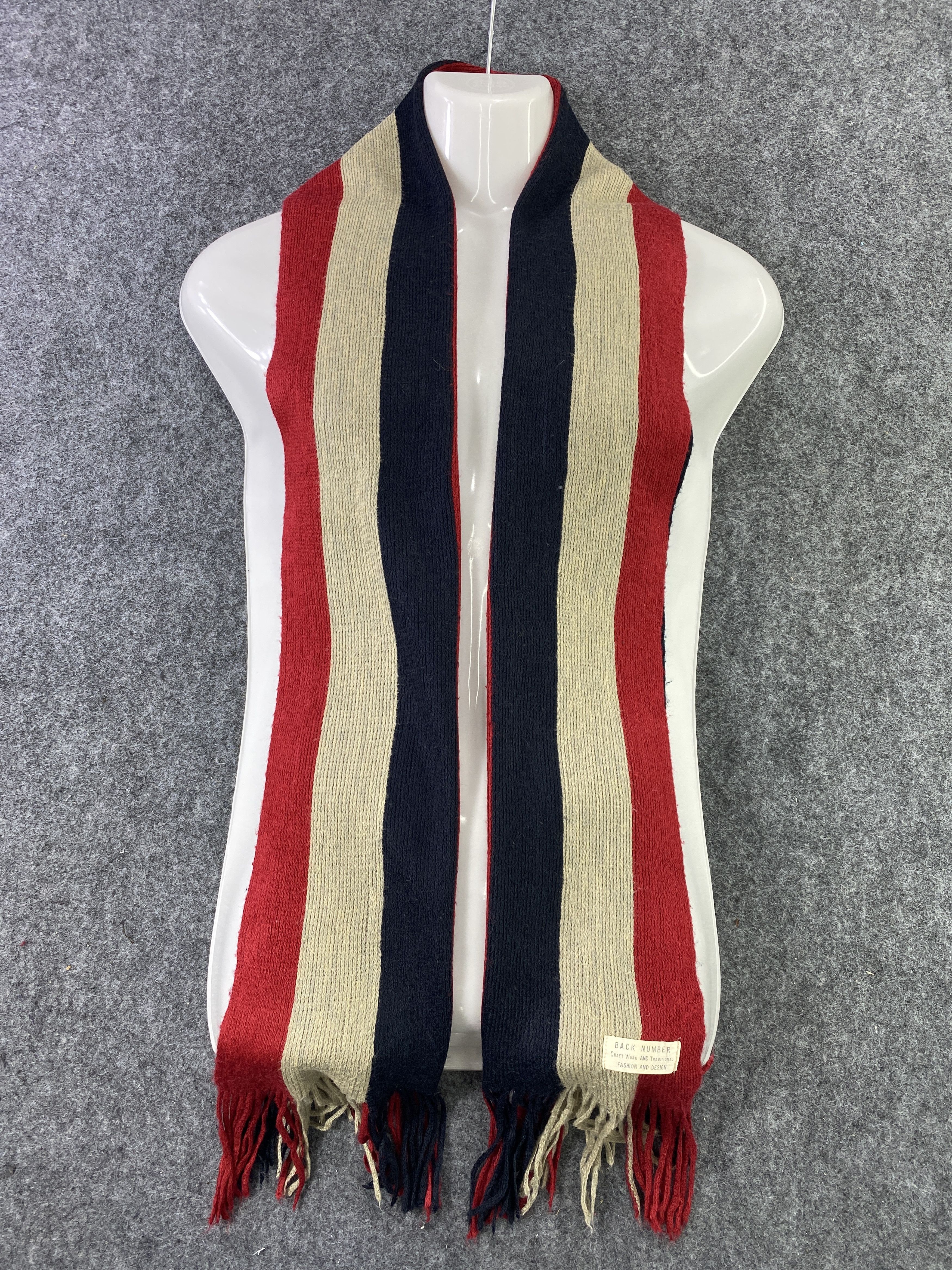 Designer BACK NUMBER Scarf / Muffler / Neckwear -T366 Size ONE SIZE - 1 Thumbnail